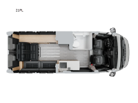 Airstream Rangeline floor plan diagram